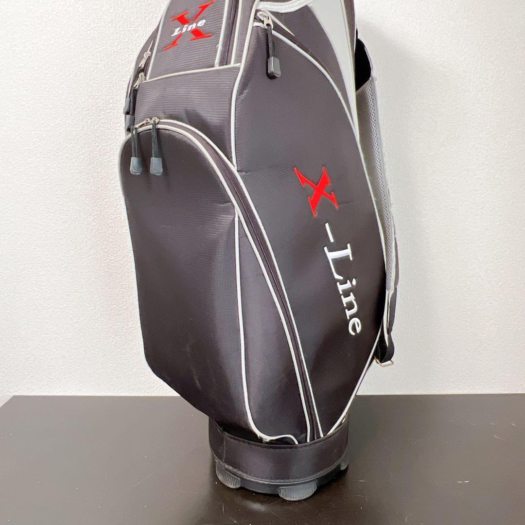X-Line ゴルフクラブセット メンズ 11本 フレックスR キャディバッグ付