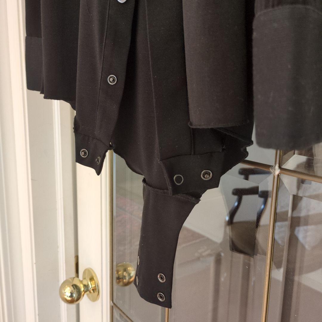 ★社交ダンスチャコットメンズシャツ　ブラックS　✿本日限り9800円に✿専用です