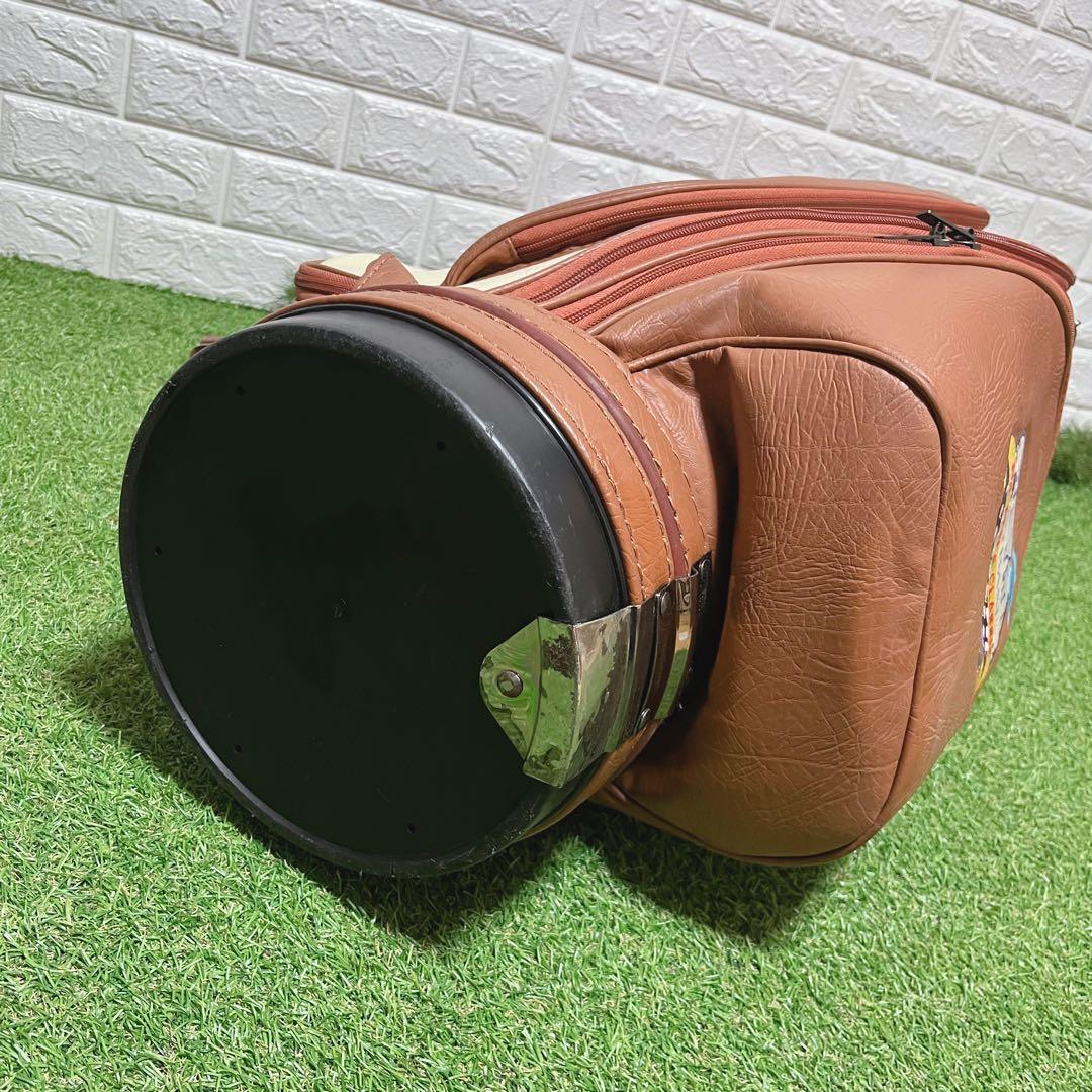 極美品 入手困難 CLUBGLOVE レトロ オールレザー 9型キャディバッグ