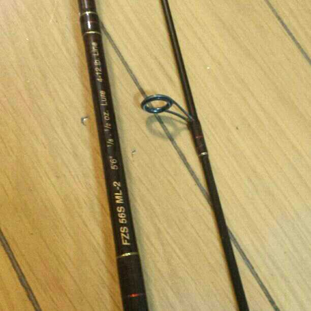 DUEL FUZE バスロッド FZS56S ML-2 中古