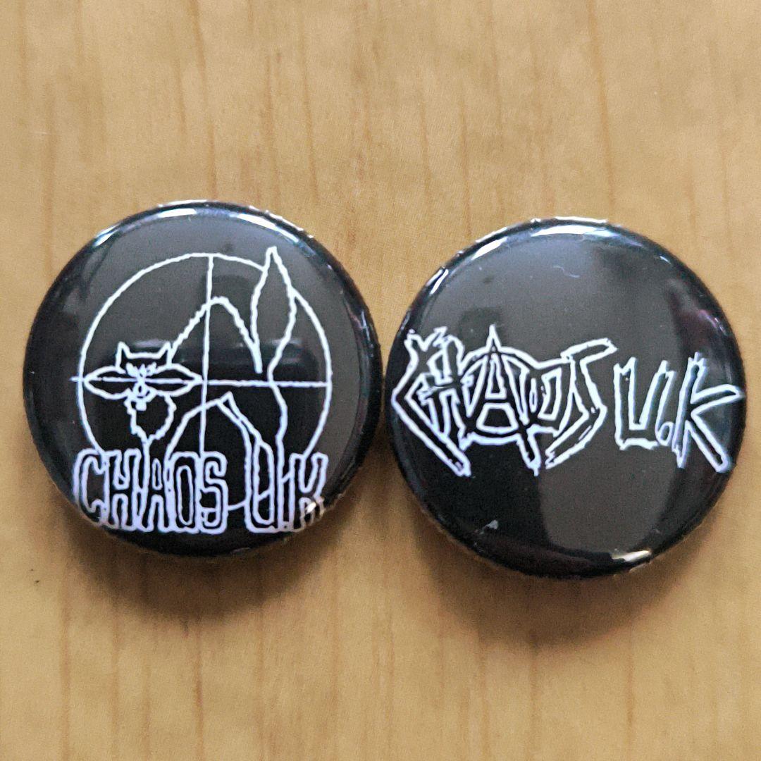 CHAOS U.K.「SHORT SHARP SHOCK」LP+VHS