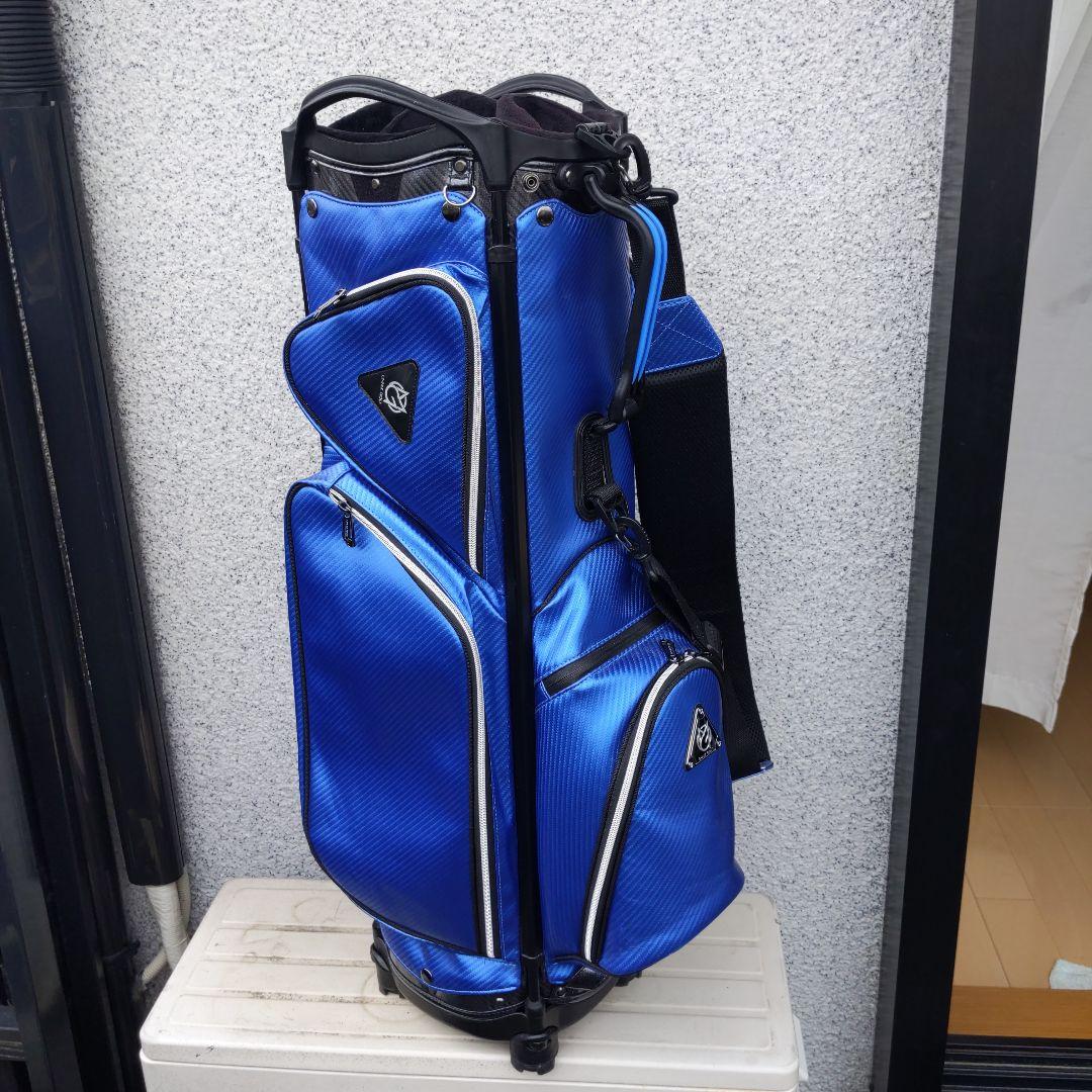 OMNIX GOLF キャディバッグ 青