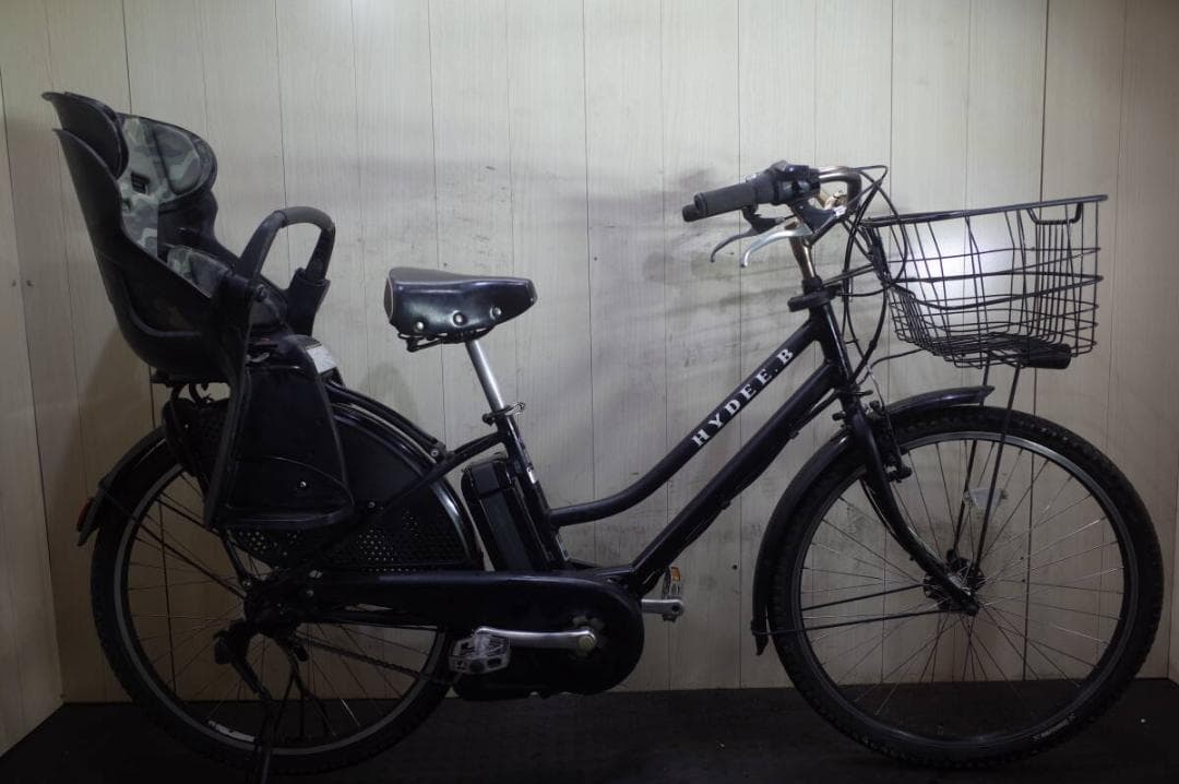 ブリヂストンハイディビー HY6L61 26型リチウム6.6AH 黒