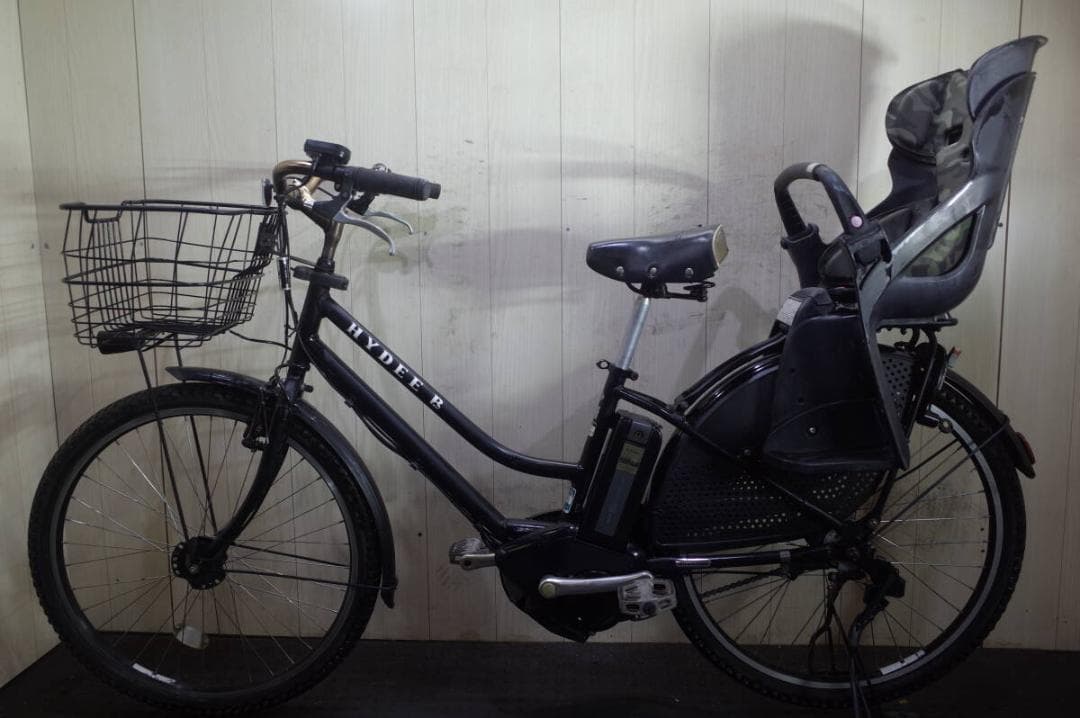 ブリヂストンハイディビー HY6L61 26型リチウム6.6AH 黒