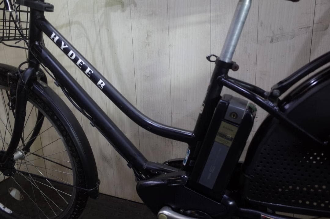 ブリヂストンハイディビー HY6L61 26型リチウム6.6AH 黒