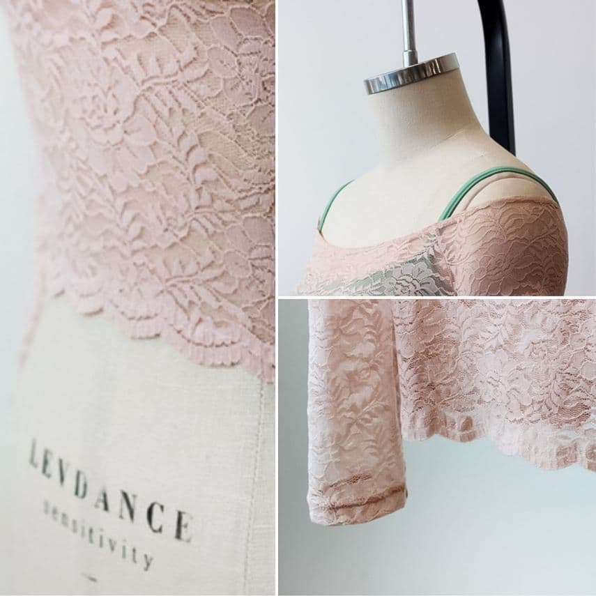 LEVDANCE オフショルダー レーストップ 未使用 ＊ バレエ ダンス