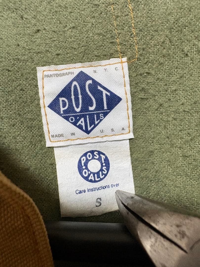 post overalls 1st tipe ダック ジャケット
