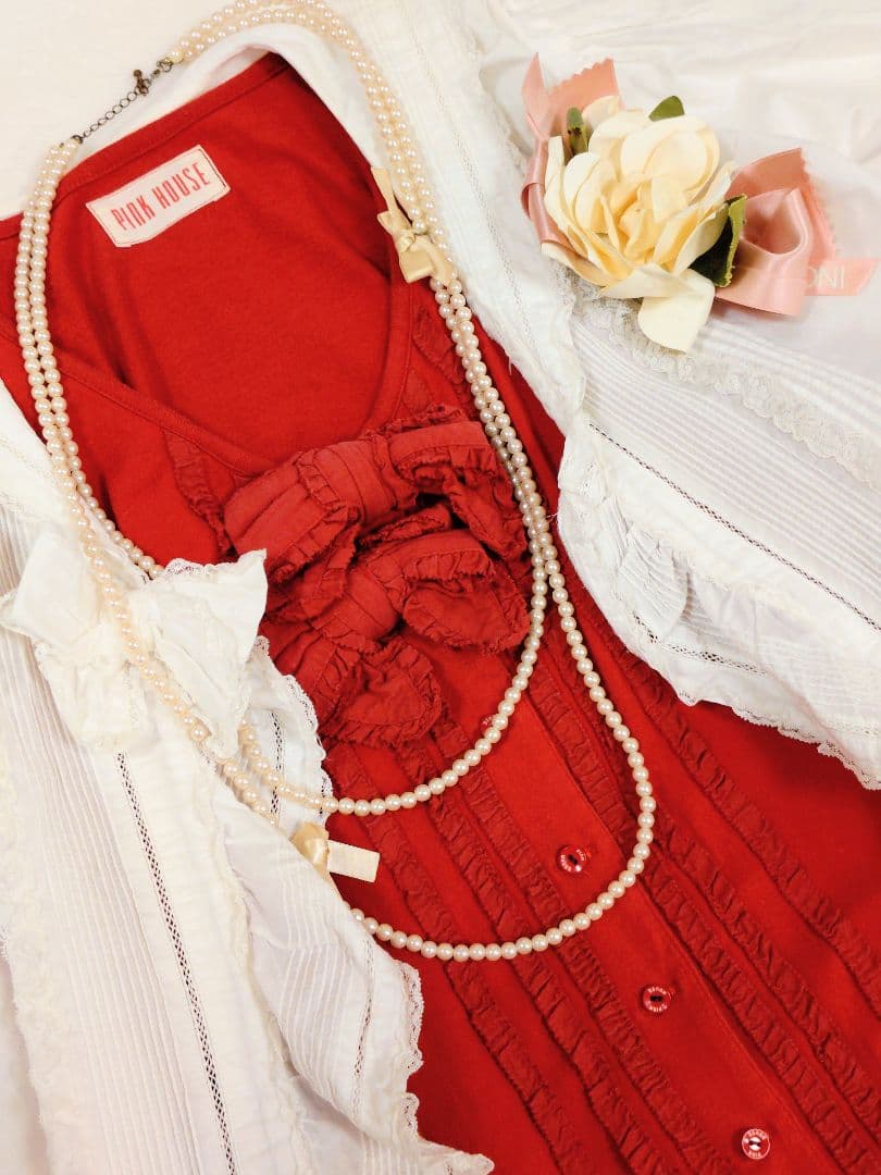 美品☆金子功さん黄金期90’sピンクハウスワンピース❀124cm