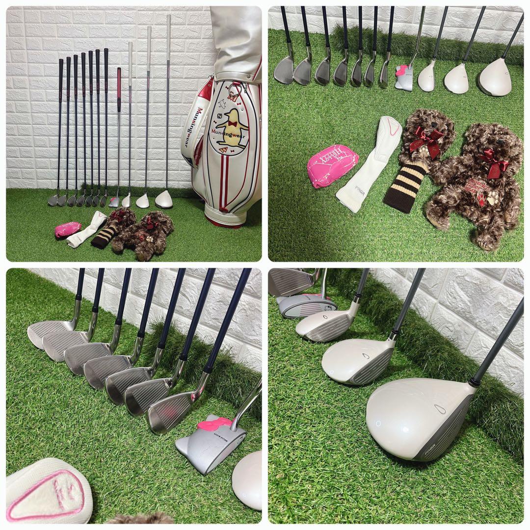 TOURSTAGE CL PRGR 可愛いレディースゴルフクラブ豪華11本セット
