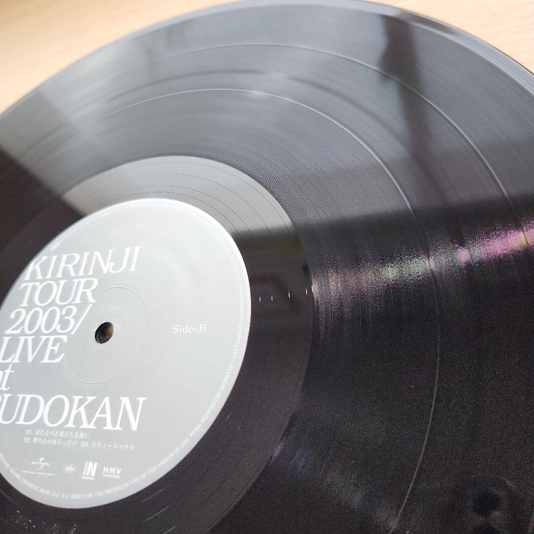 KIRINJI TOUR 2003/LIVE at BUDOKAN【LP】