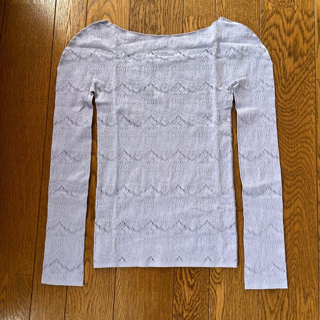 【美品】チャコット　ノーソーイング　ライトパープル　Mサイズ