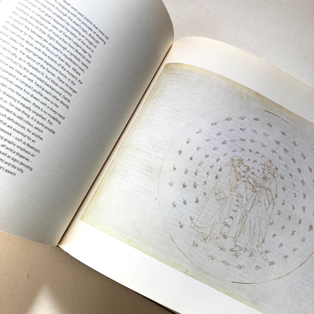 Botticelli dante ボッティチェリ ダンテ 神曲 大型画集