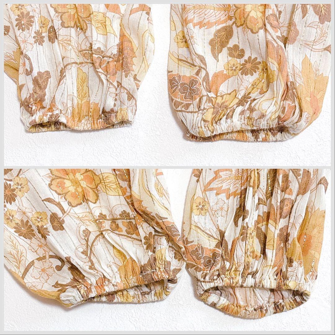 SPELL&THE GYPSY スペルアンドジプシー　花柄ロングワンピース　長袖