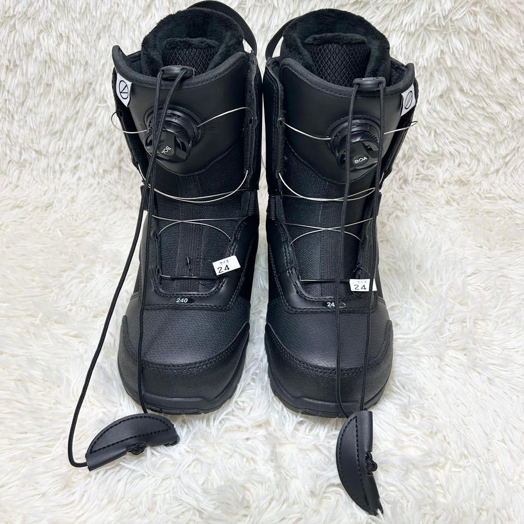 タグ付きLASTARTS スノーボードブーツ 24cm ブラック　レディース