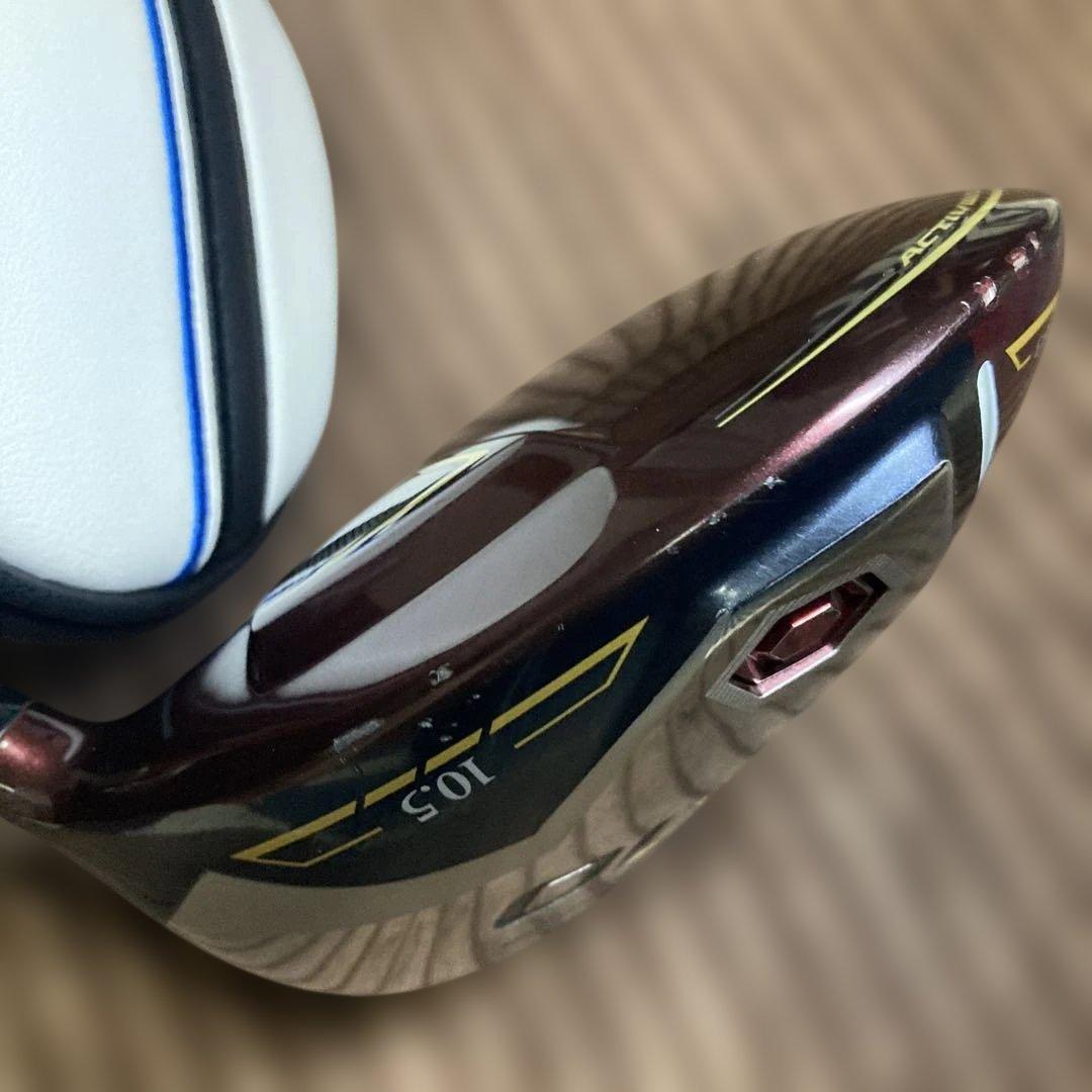 ゼクシオ12 ドライバー　10.5° SRシャフト　赤