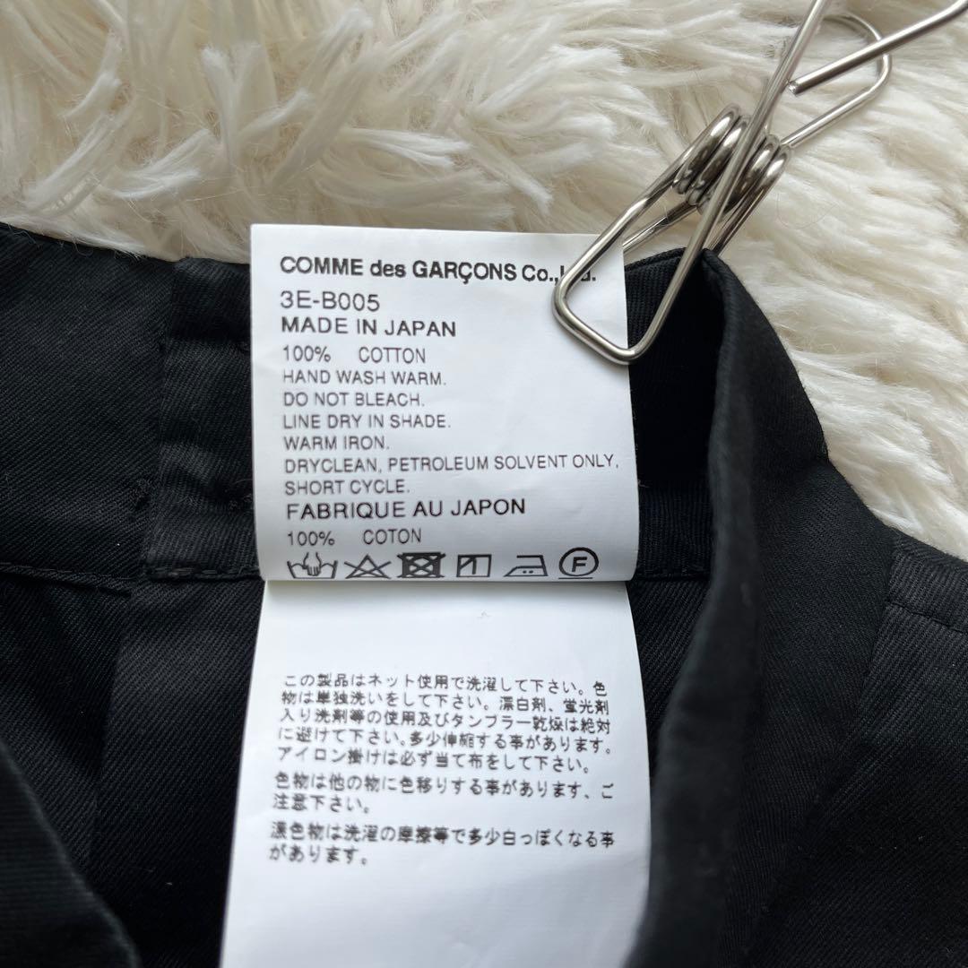 ノアール　ケイニノミヤ　 クロップドシャツ パフスリーブ 黒　コムデギャルソン