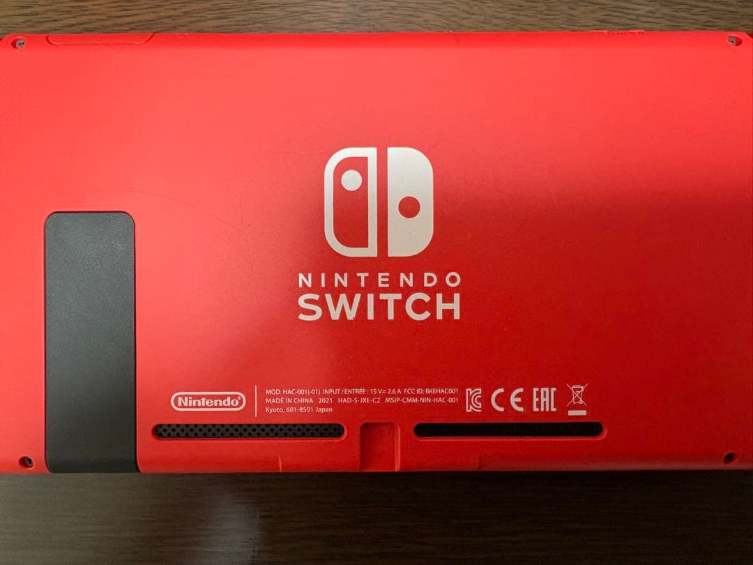 『美品』　Nintendo Switch マリオレッド×ブルー　本体 セット