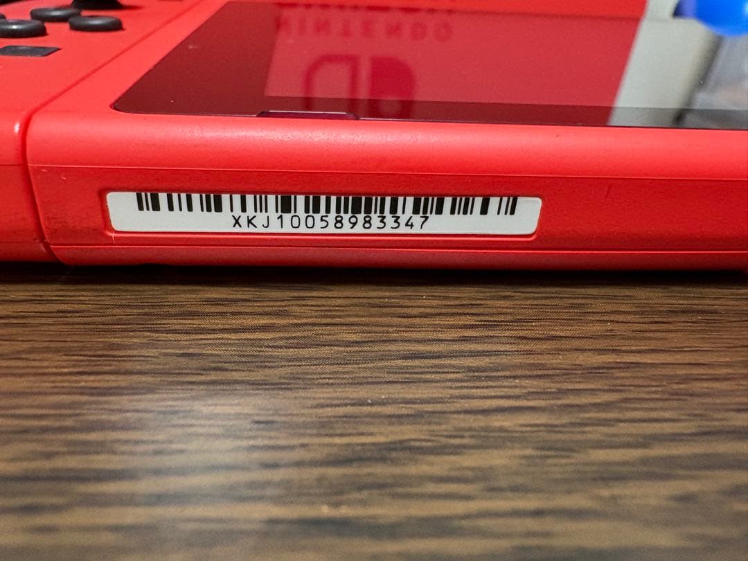 『美品』　Nintendo Switch マリオレッド×ブルー　本体 セット