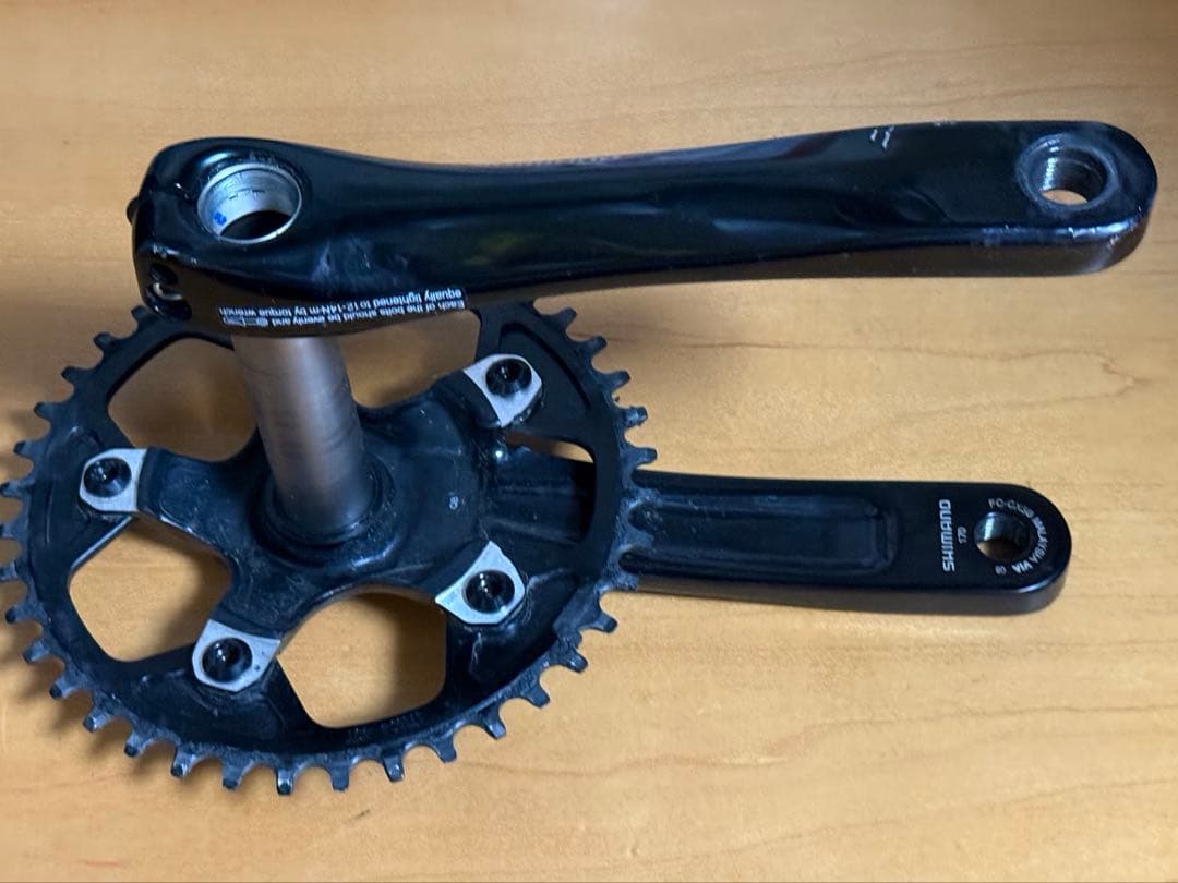 SHIMANO FC-CX50 クランクセット + Wolftooth 40T
