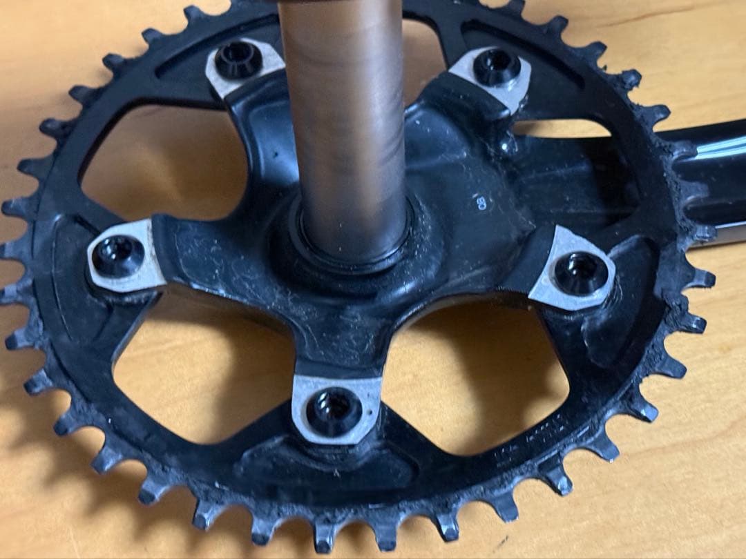 SHIMANO FC-CX50 クランクセット + Wolftooth 40T