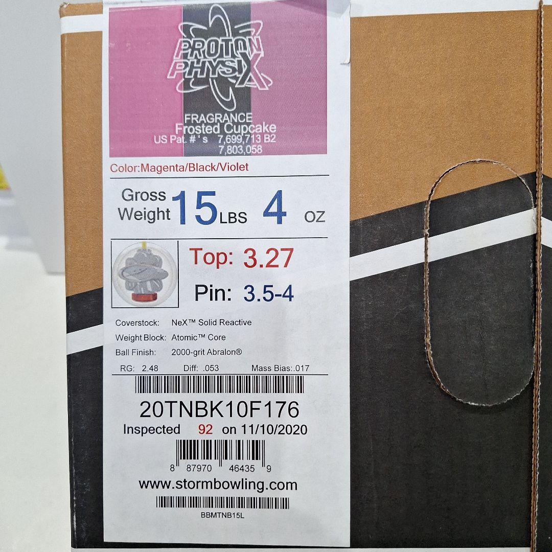 STORM PROTON PHYSIX ボウリングボール 15P