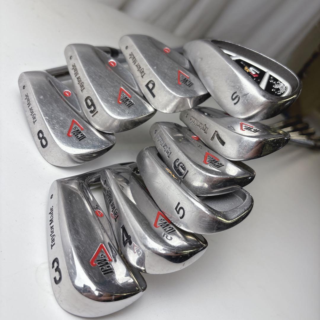 【激安‼️】テーラーメイド メンズ右利きゴルフクラブセット キャディバッグ付き