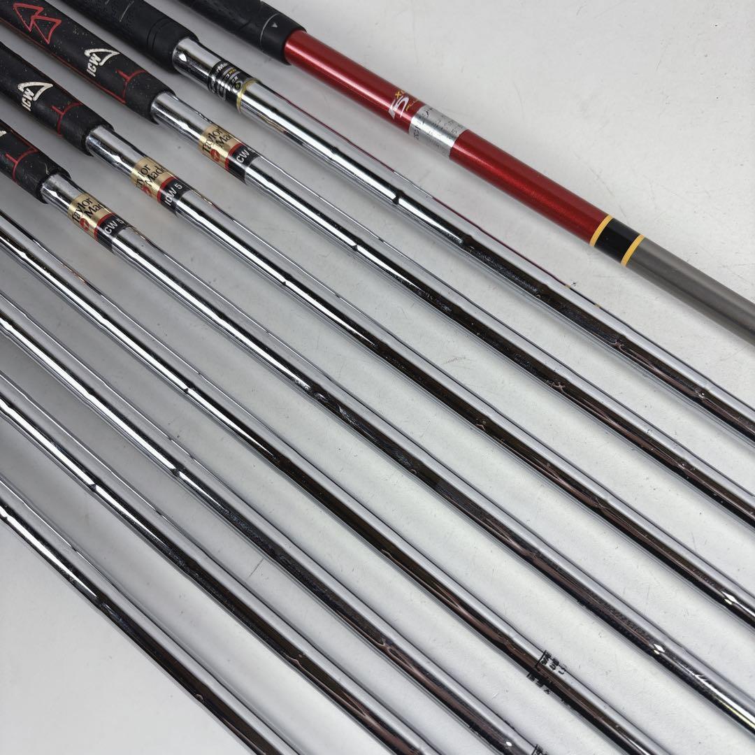 【激安‼️】テーラーメイド メンズ右利きゴルフクラブセット キャディバッグ付き