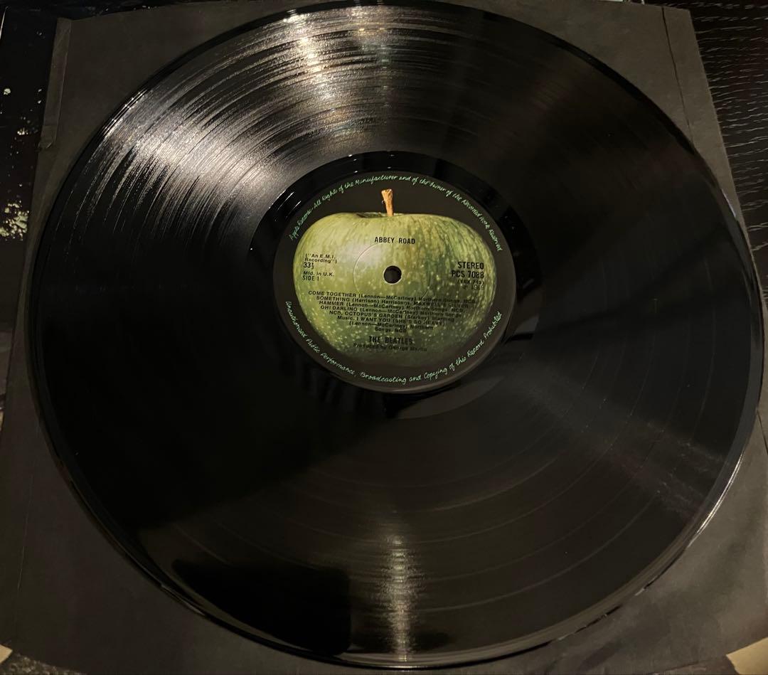 【美品】THE BEATLES ABBEY ROADレコード　初期盤