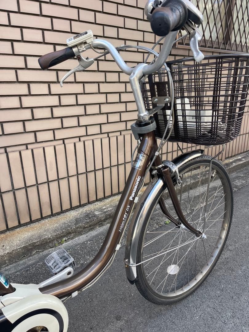 24インチパナソニック電動アシスト自転車6.6ah