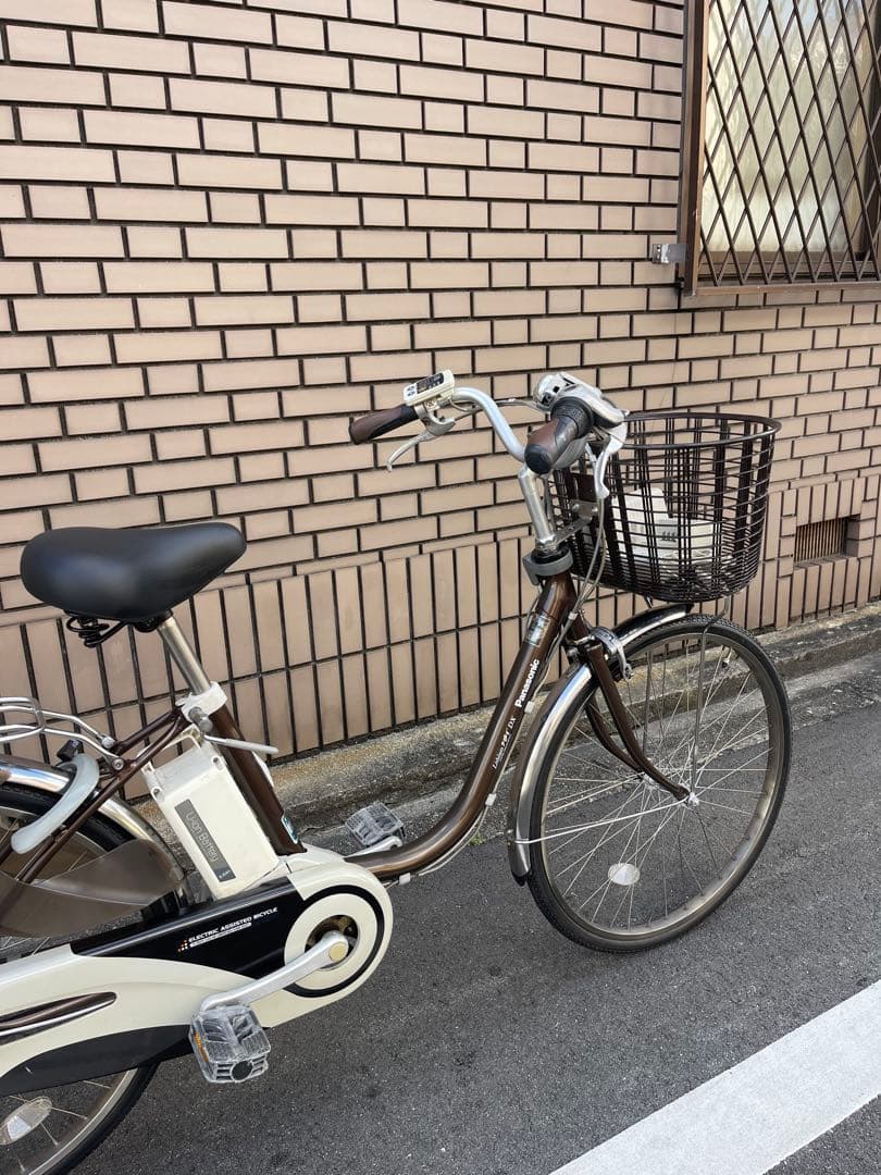 24インチパナソニック電動アシスト自転車6.6ah