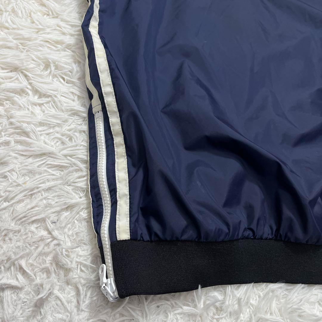 90s　adidas　アディダス　リバーシブル ナイロン プルオーバー ピステ