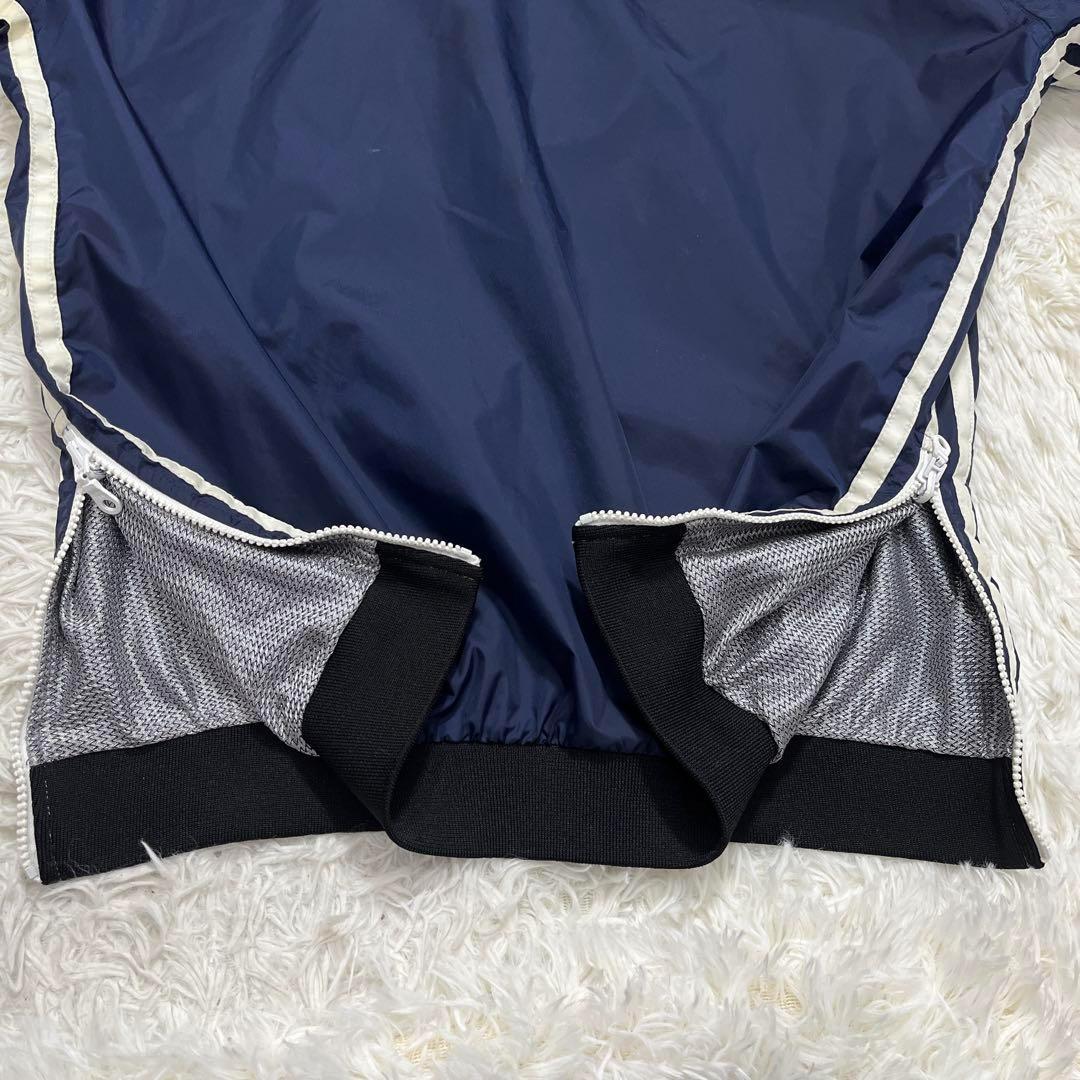 90s　adidas　アディダス　リバーシブル ナイロン プルオーバー ピステ