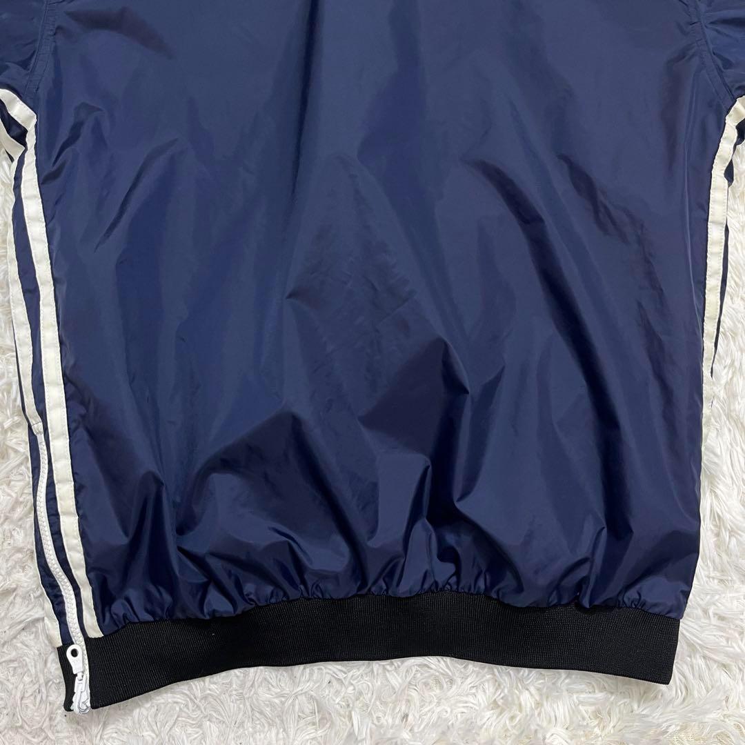 90s　adidas　アディダス　リバーシブル ナイロン プルオーバー ピステ