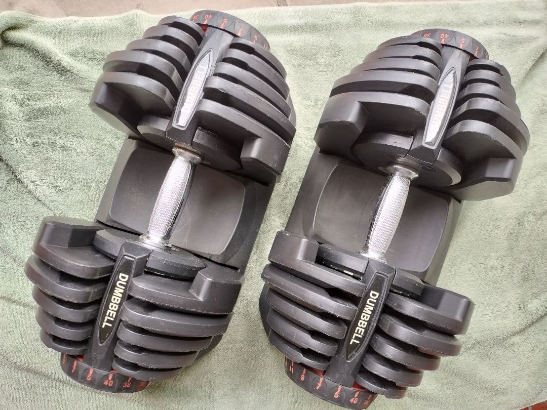 DUMBBELL 可変式ダンベル 最大40kg 片側B