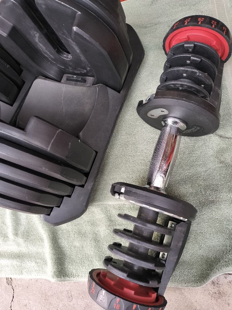 DUMBBELL 可変式ダンベル 最大40kg 片側B