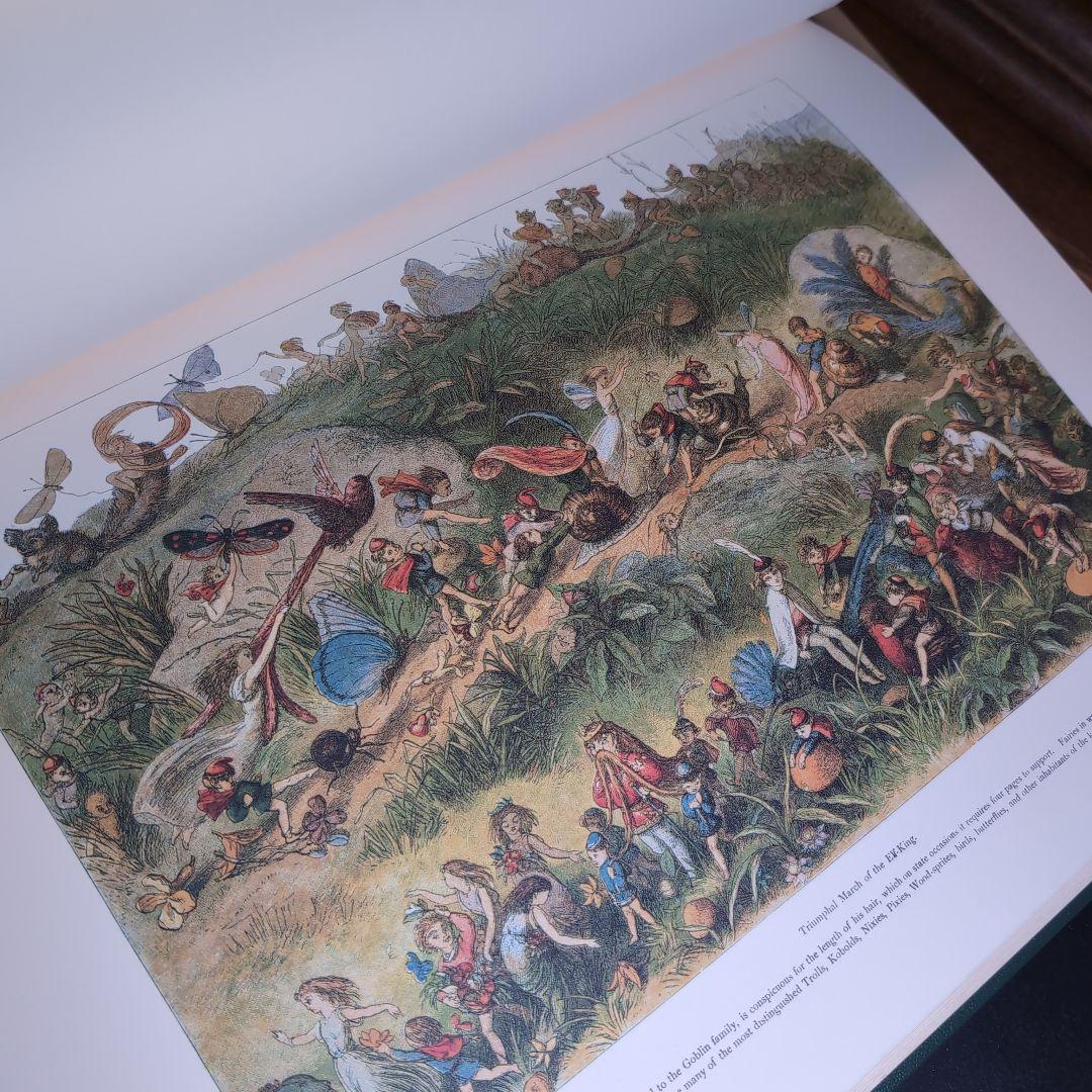 彩飾版わらべうた　妖精の国　オズボーンコレクション　アンティーク絵本