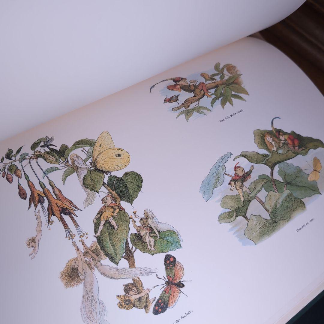 彩飾版わらべうた　妖精の国　オズボーンコレクション　アンティーク絵本