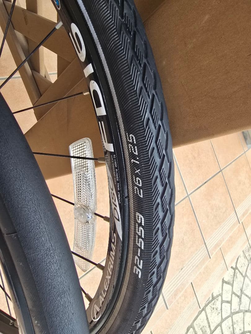 Alexrims FD16 DISC　自転車前後ホイール