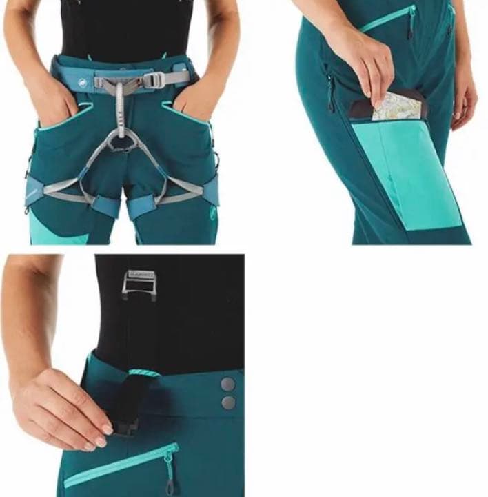 L ☆新品タグ付☆ マムート　ベースジャンプツーリングパンツ　レディース