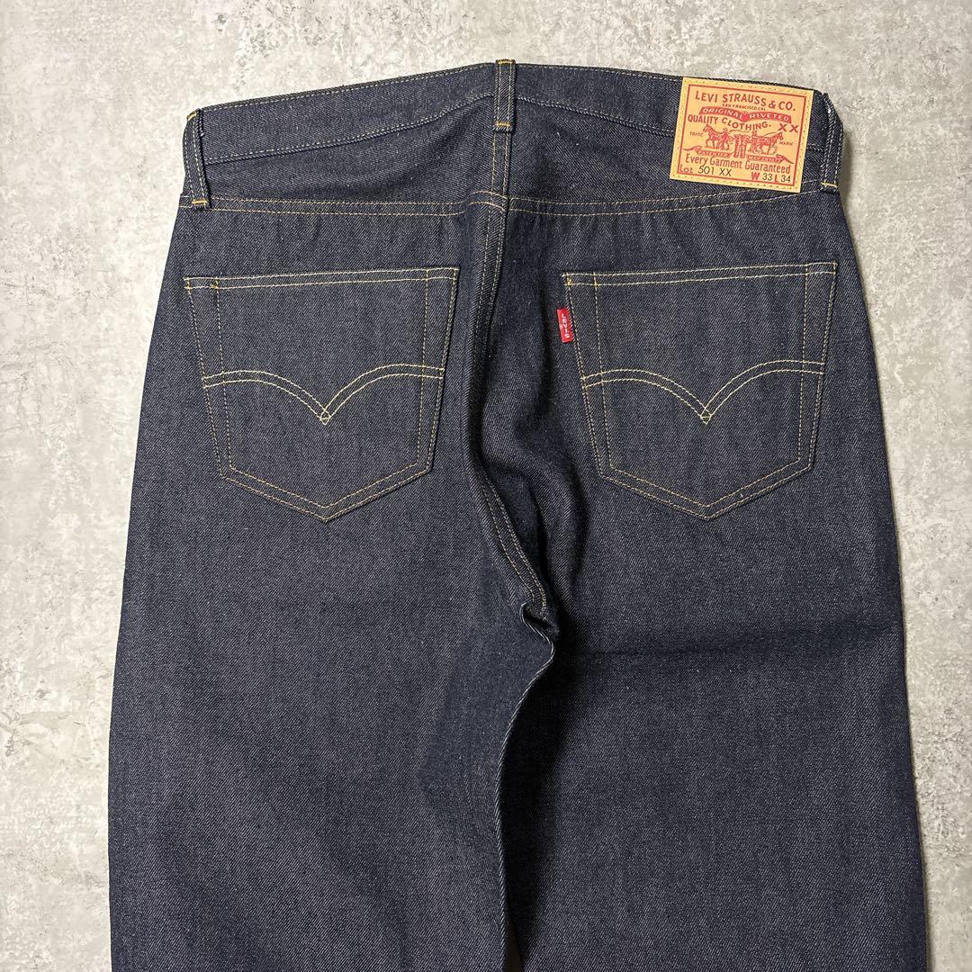 未使用 LEVI'S LVC 501 XX 1955年モデル リジット W33