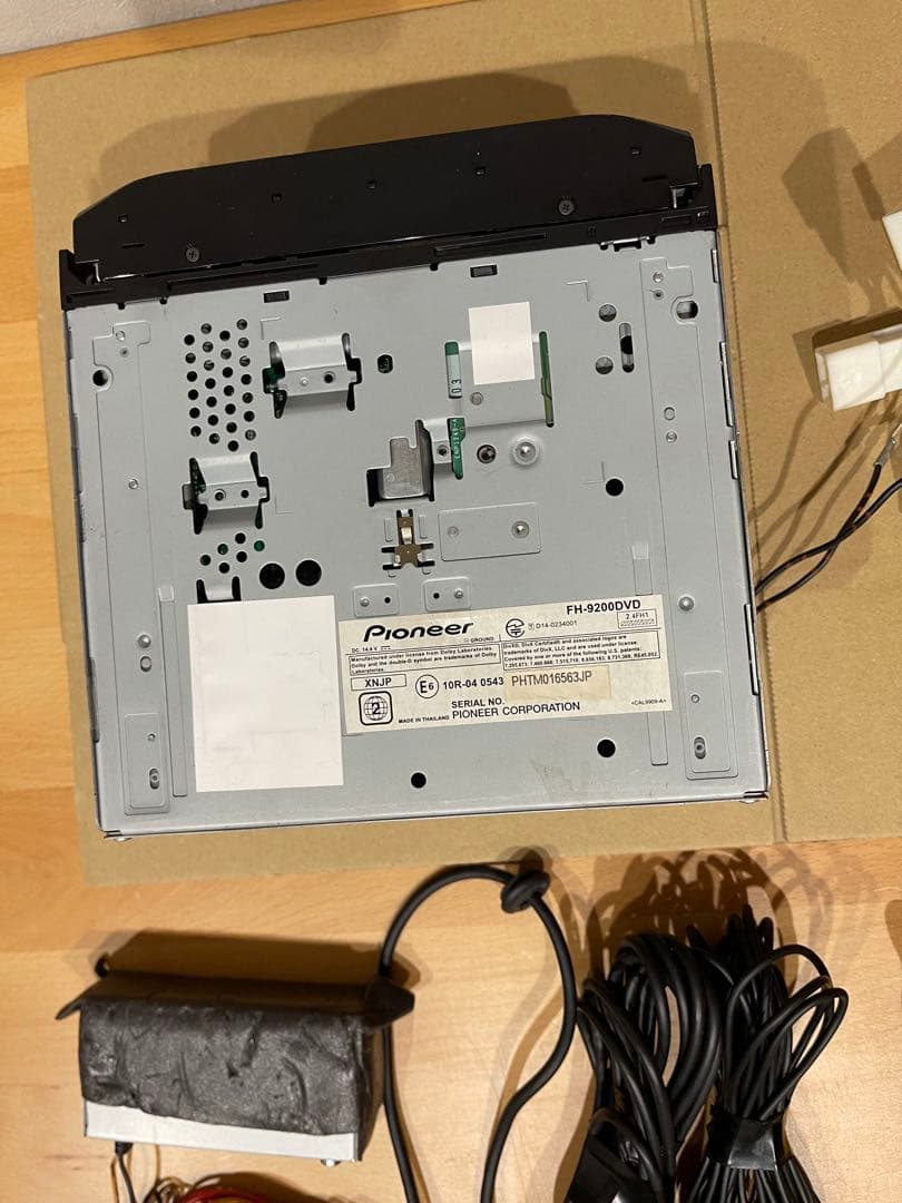Pioneer FH-9200DVD ALPINEバックカメラ動作確認済み-E6