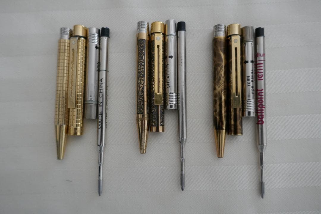 シェーファー　タルガ「Targa」ボールペン3本まとめ