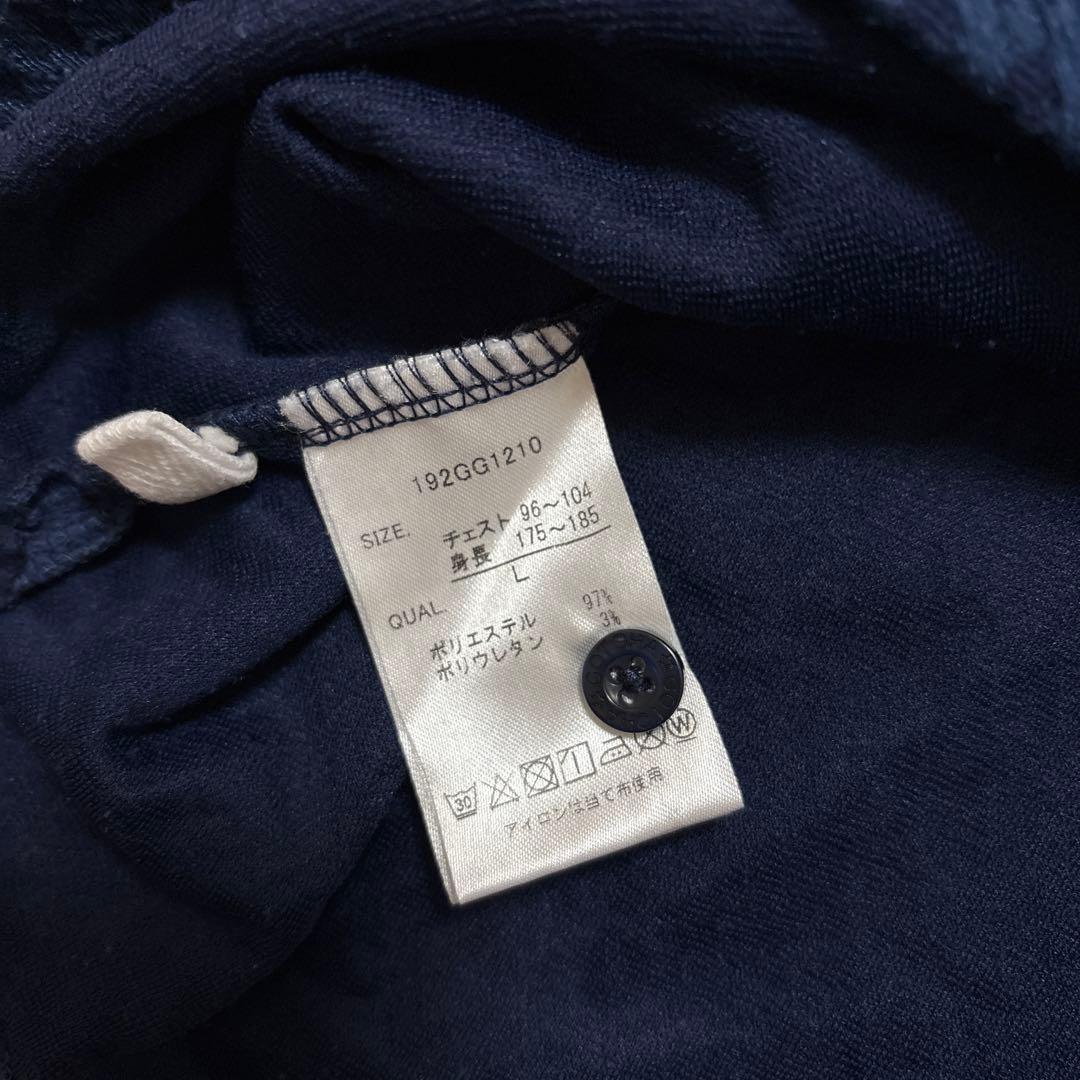 ガッチャゴルフ★ビッグロゴ★ストレッチ★ポロシャツ【メンズ サイズL】