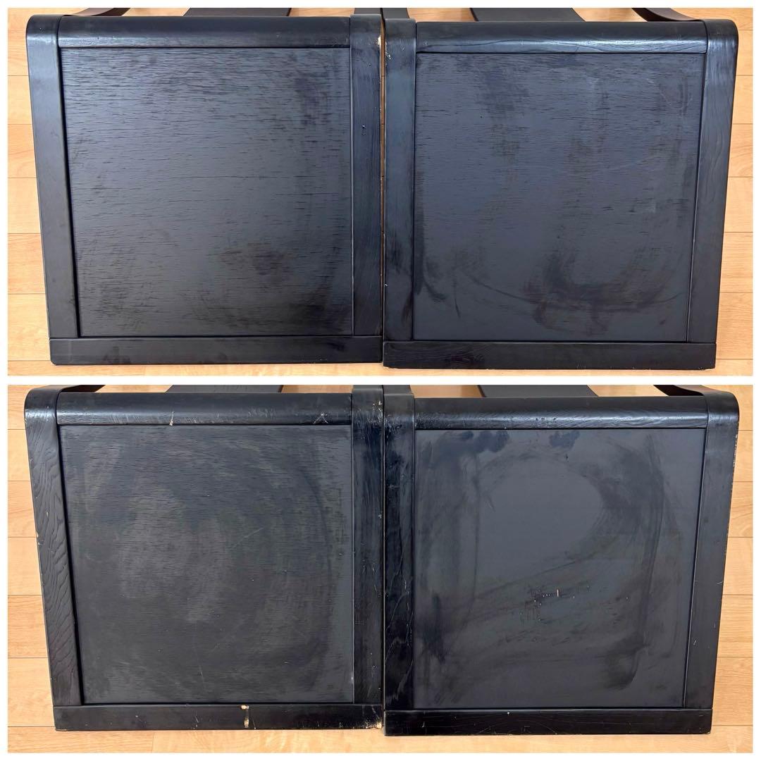 光製作所 hikari 木製 座椅子 4脚セット 和風 和室 旅館 和モダン ①