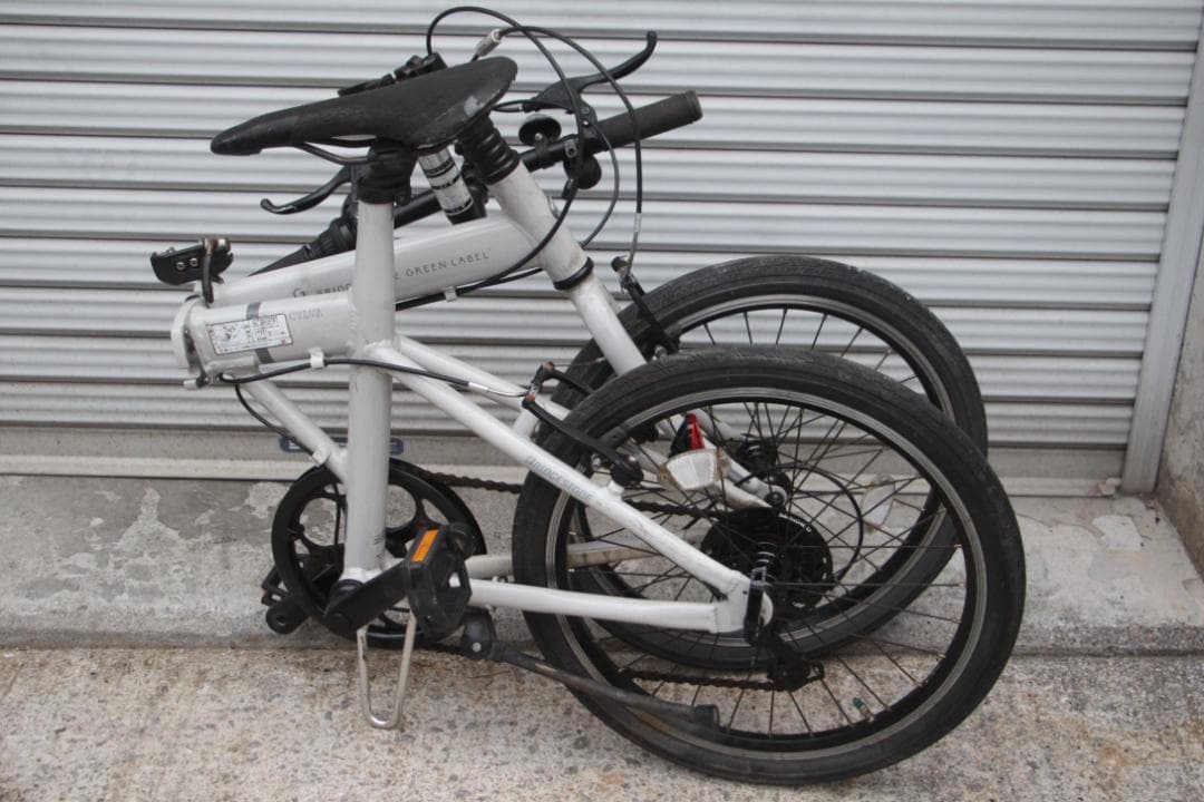 引き取り限定♪人気のブリヂストン♪グリーンレーベル♪シルヴァ♪簡単折り畳み式♪