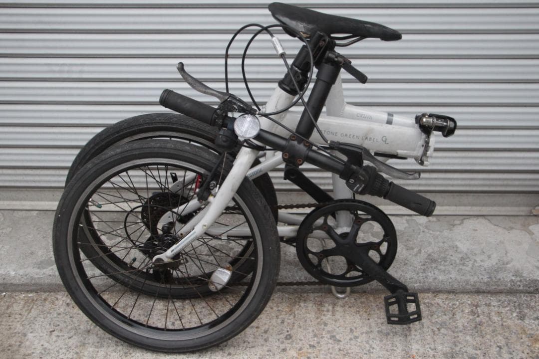 引き取り限定♪人気のブリヂストン♪グリーンレーベル♪シルヴァ♪簡単折り畳み式♪