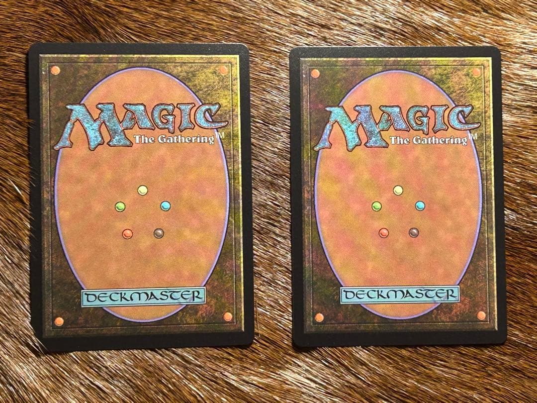 MTG 基本土地 各種2枚セット オイルスリック Foil