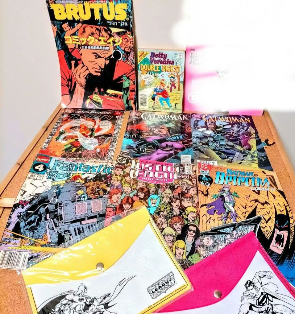1990年代アメコミ他 コレクターアイテム　12点セット アメコミ、雑誌、雑貨