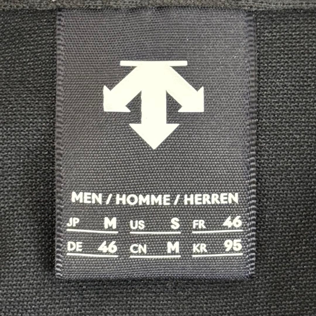 デサント ゴルフ ポロ シャツ ブラック tシャツ トップス カットソー 半袖