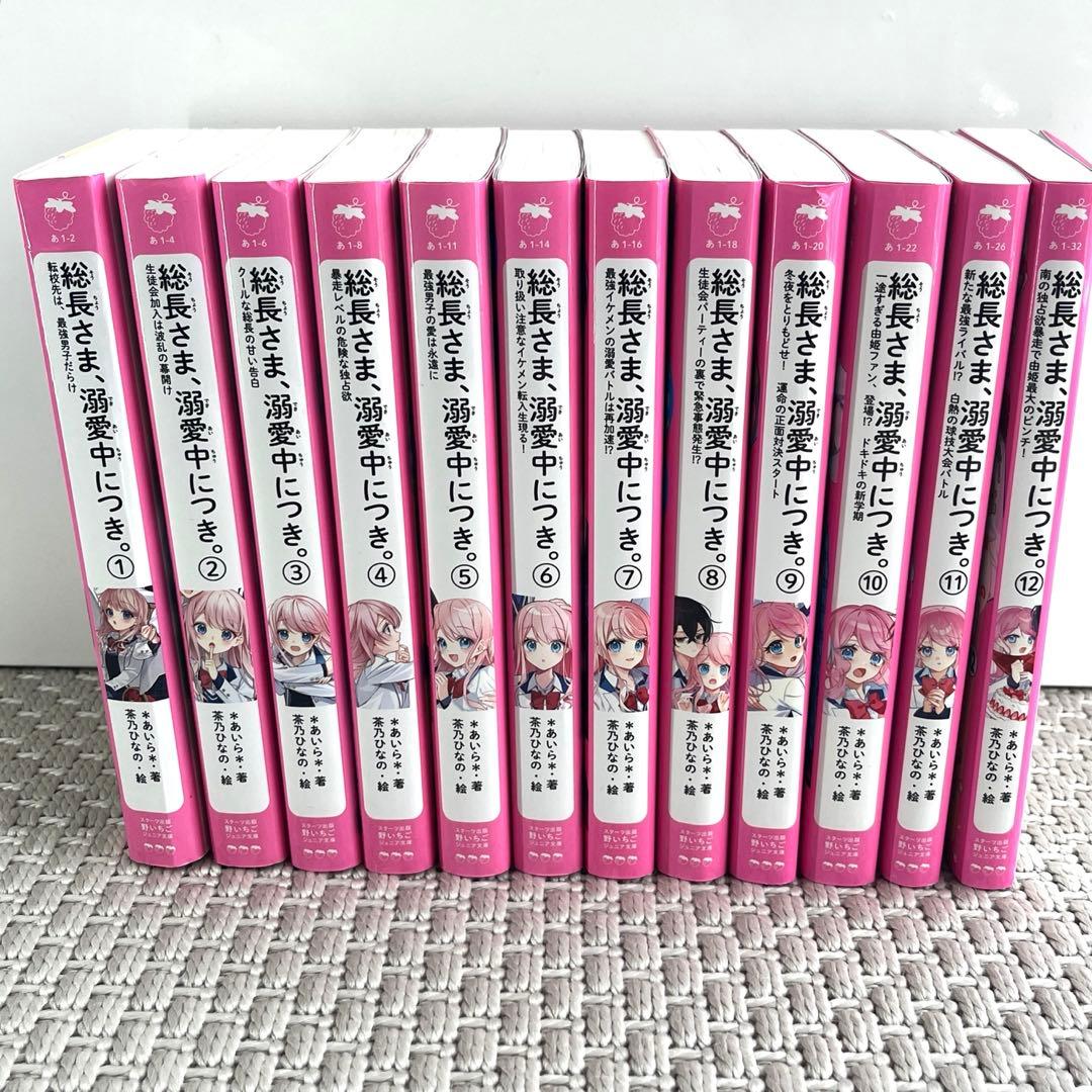 総長さま、溺愛中につき。1〜12巻セット 小説 茶乃ひなの ＊あいら＊ スターツ